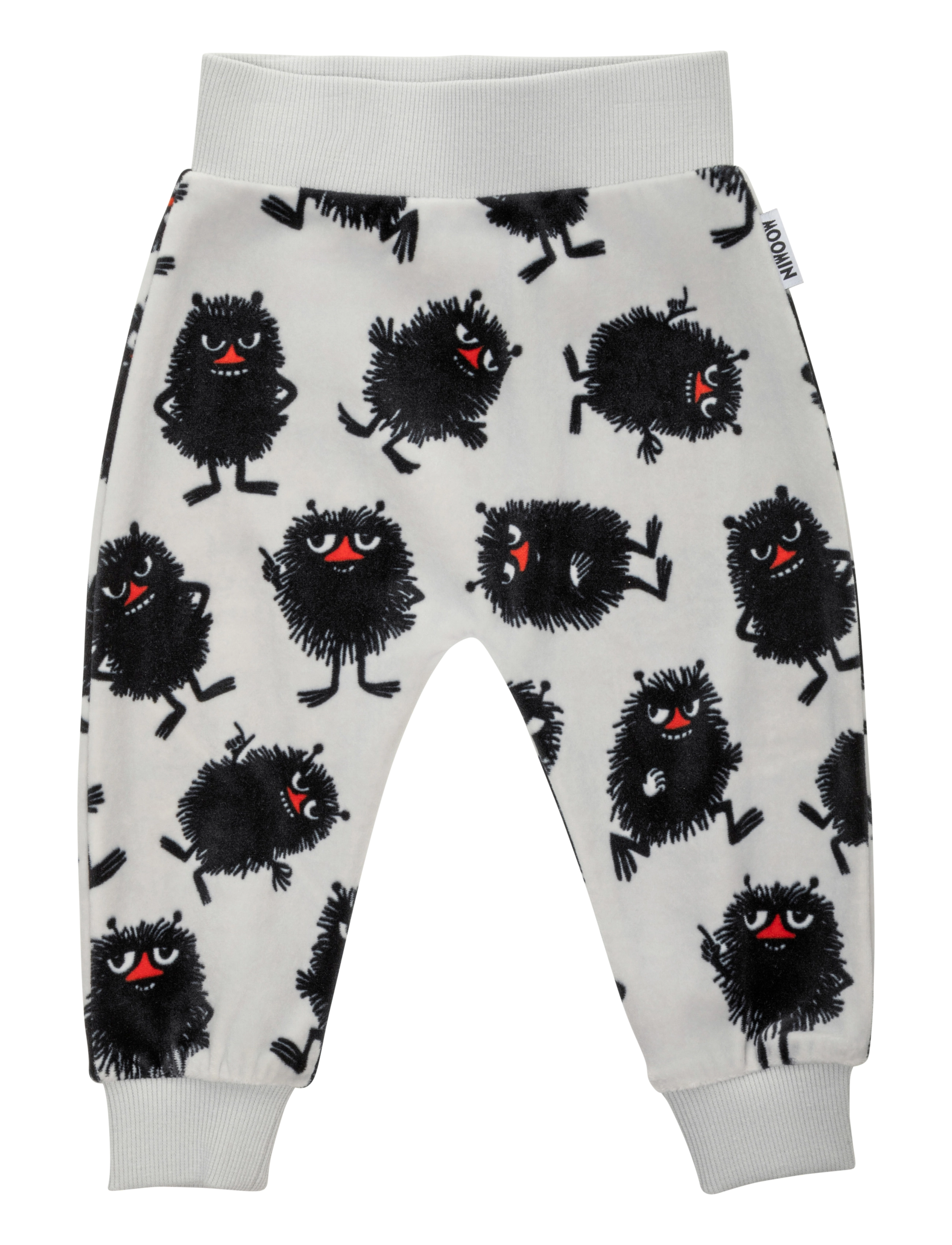 MUMIN PIGG VELOUR BYXA - Shoppa efter storlek - LIGHT GREY / grey