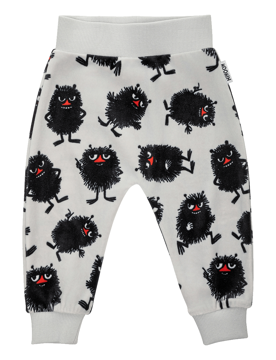MOOMIN - PIGG VELOUR BYXA - einkaufen nach alter von - light grey - 1