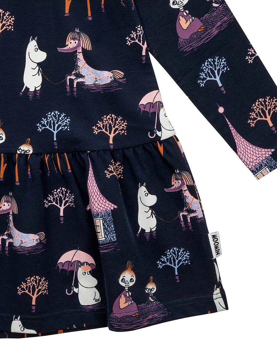 MOOMIN - ÖVERSVÄMNING KLÄNNING - langärmelige freizeitkleider - blue - 3