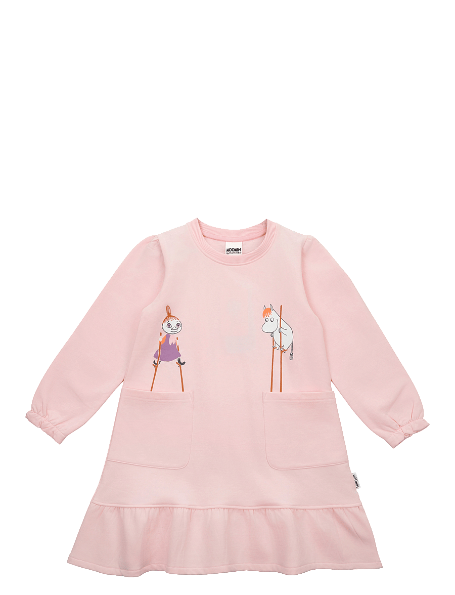 MOOMIN - ÖVERSVÄMNING KLÄNNING - langärmelige freizeitkleider - pink - 1