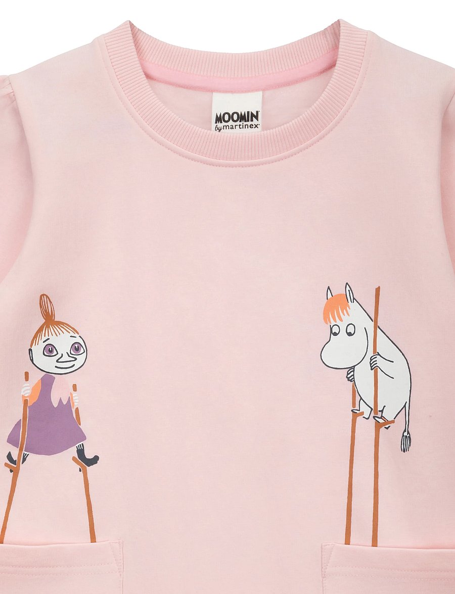 MOOMIN - ÖVERSVÄMNING KLÄNNING - langärmelige freizeitkleider - pink - 2