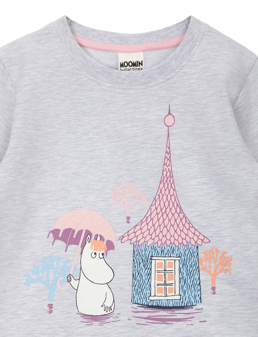 MUMIN - ÖVERSVÄMNING COLLEGETRÖJA - sweatshirts - grey - 2