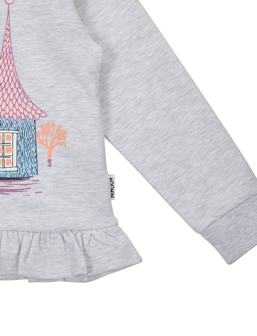 MUMIN - ÖVERSVÄMNING COLLEGETRÖJA - sweatshirts - grey - 3