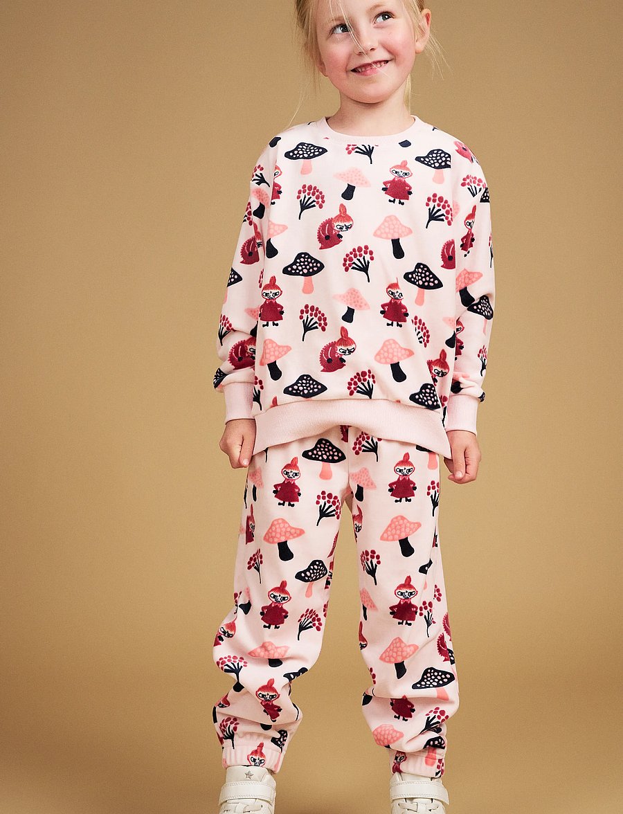 MOOMIN - SVAMPUTFLYKT VELOURBYXA - jogginghosen - pink - 0