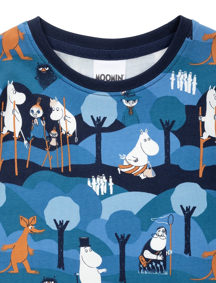 MUMIN - ÄVENTYR TRÖJA - langærmede t-shirts - blue - 2