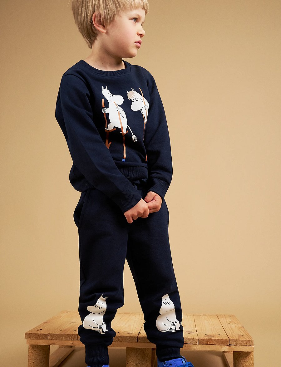 MOOMIN - ÄVENTYR COLLEGETRÖJA - sweatshirts & kapuzenpullover - blue - 0