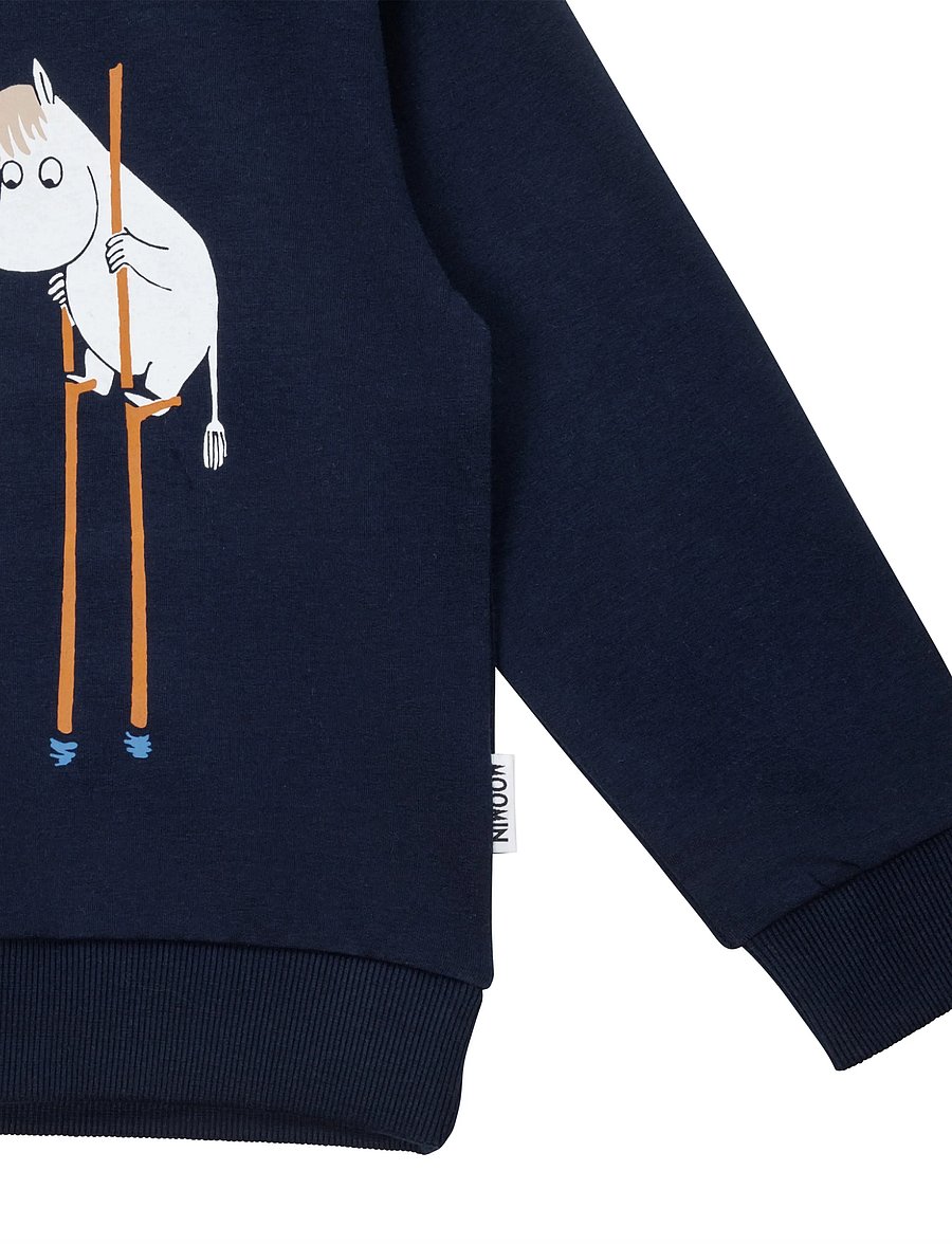 MOOMIN - ÄVENTYR COLLEGETRÖJA - sweatshirts & kapuzenpullover - blue - 3