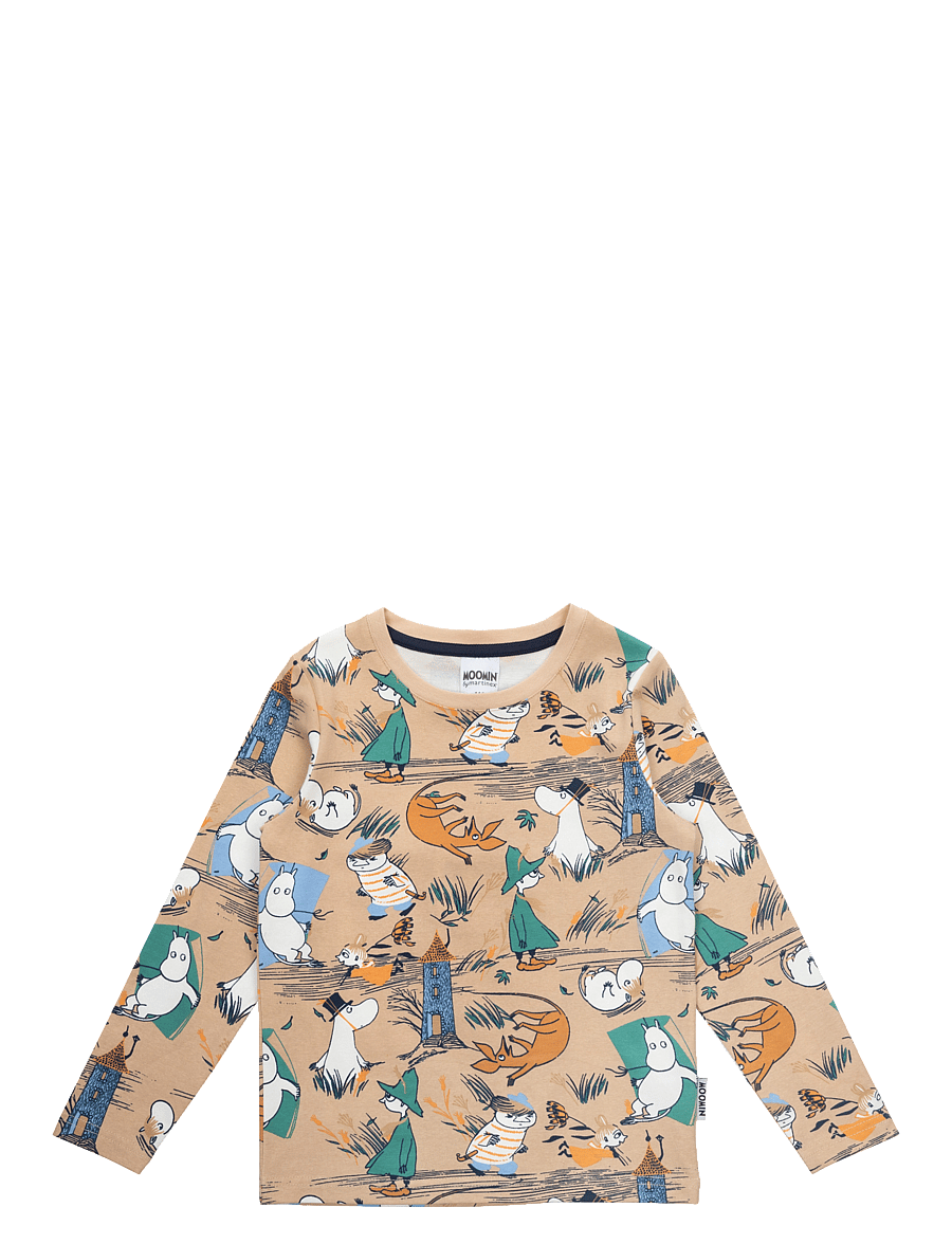 Muumitrollid - STORM TRÖJA - pikkade varrukatega t-särgid - beige - 1