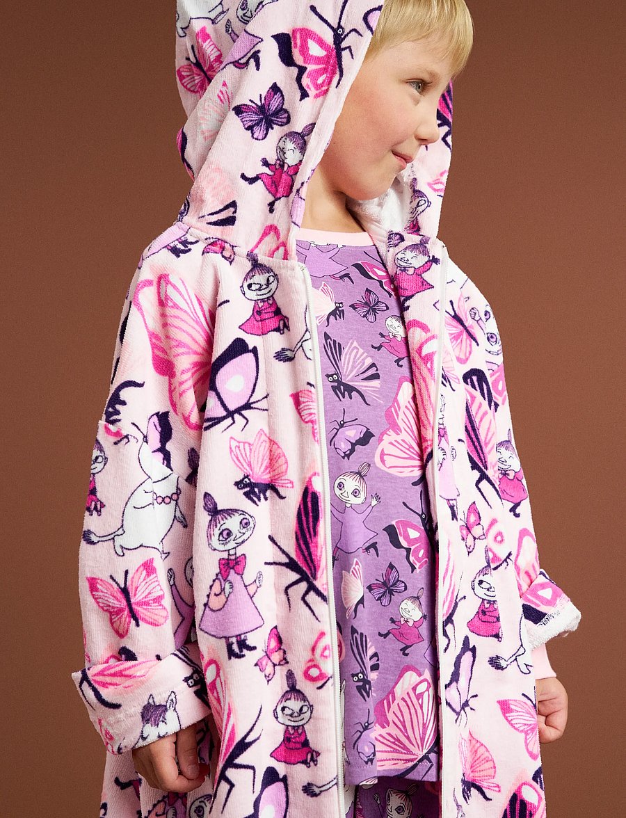 MUMIN - FJÄRILSPARK BADROCK - badekåber - pink - 0