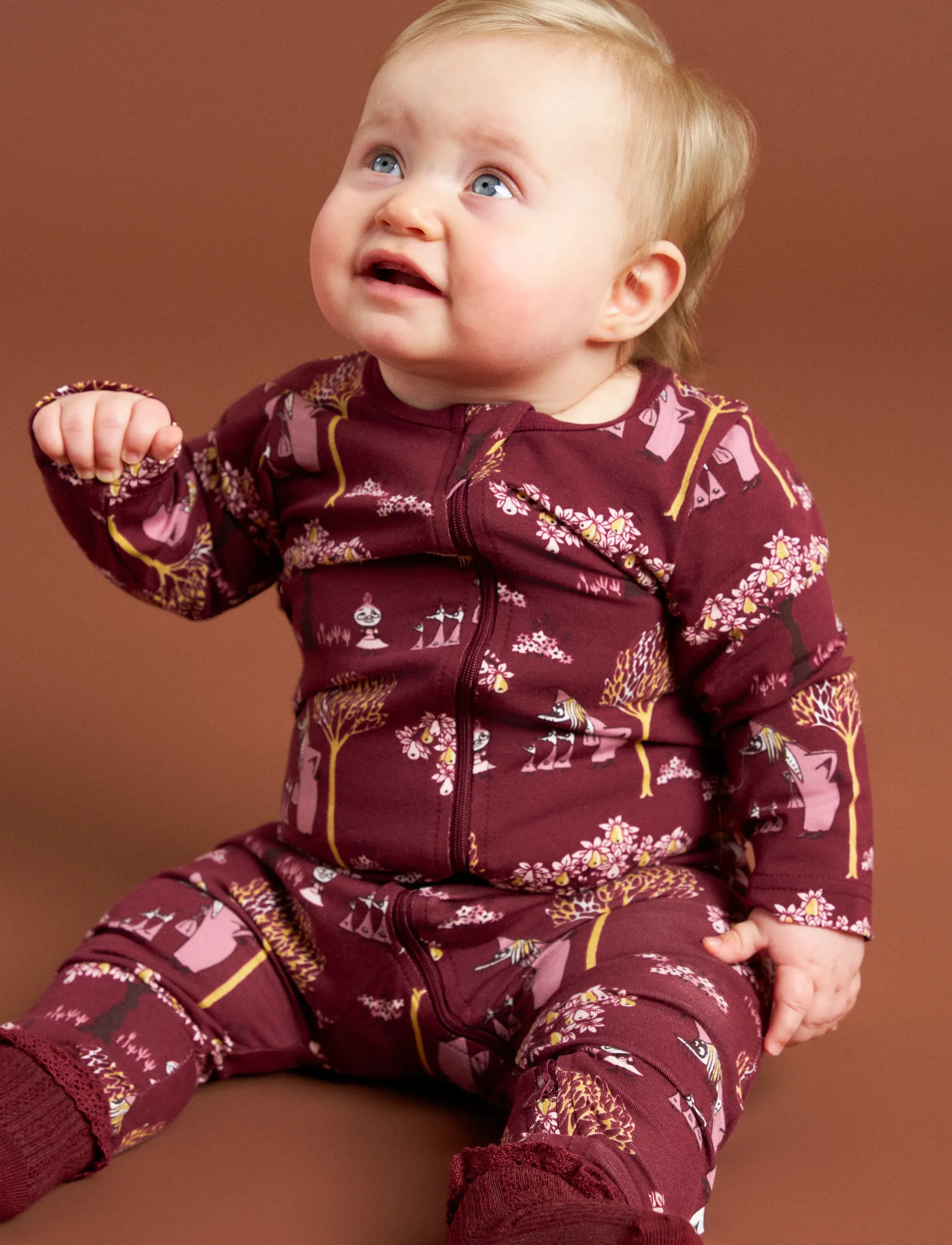 MUMIN - FILIFJONKAN PYJAMAS - natdragter - red - 0