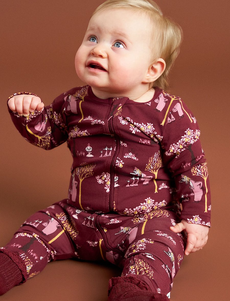MUMIN - FILIFJONKAN PYJAMAS - natdragter - red - 0