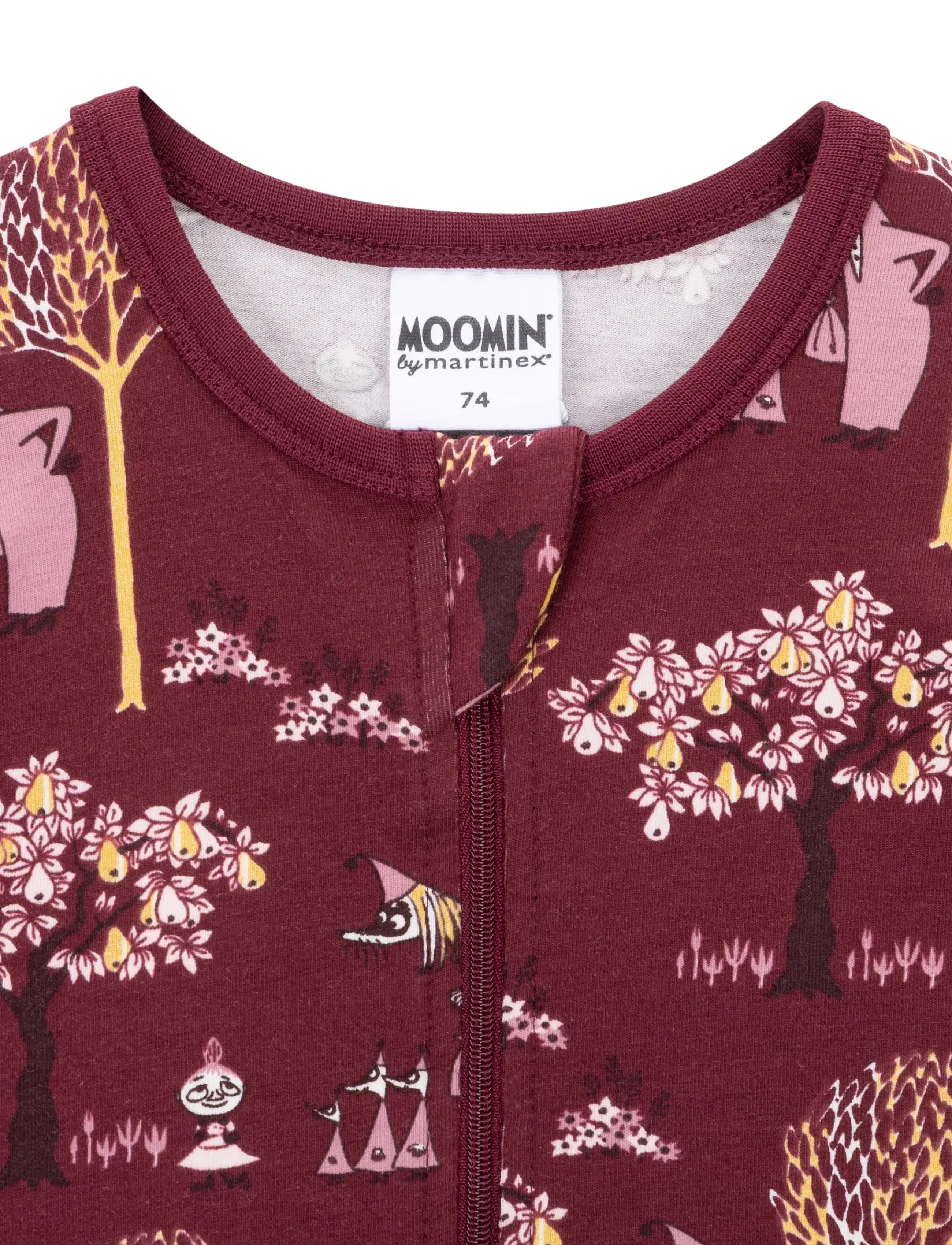 MUMIN - FILIFJONKAN PYJAMAS - natdragter - red - 2