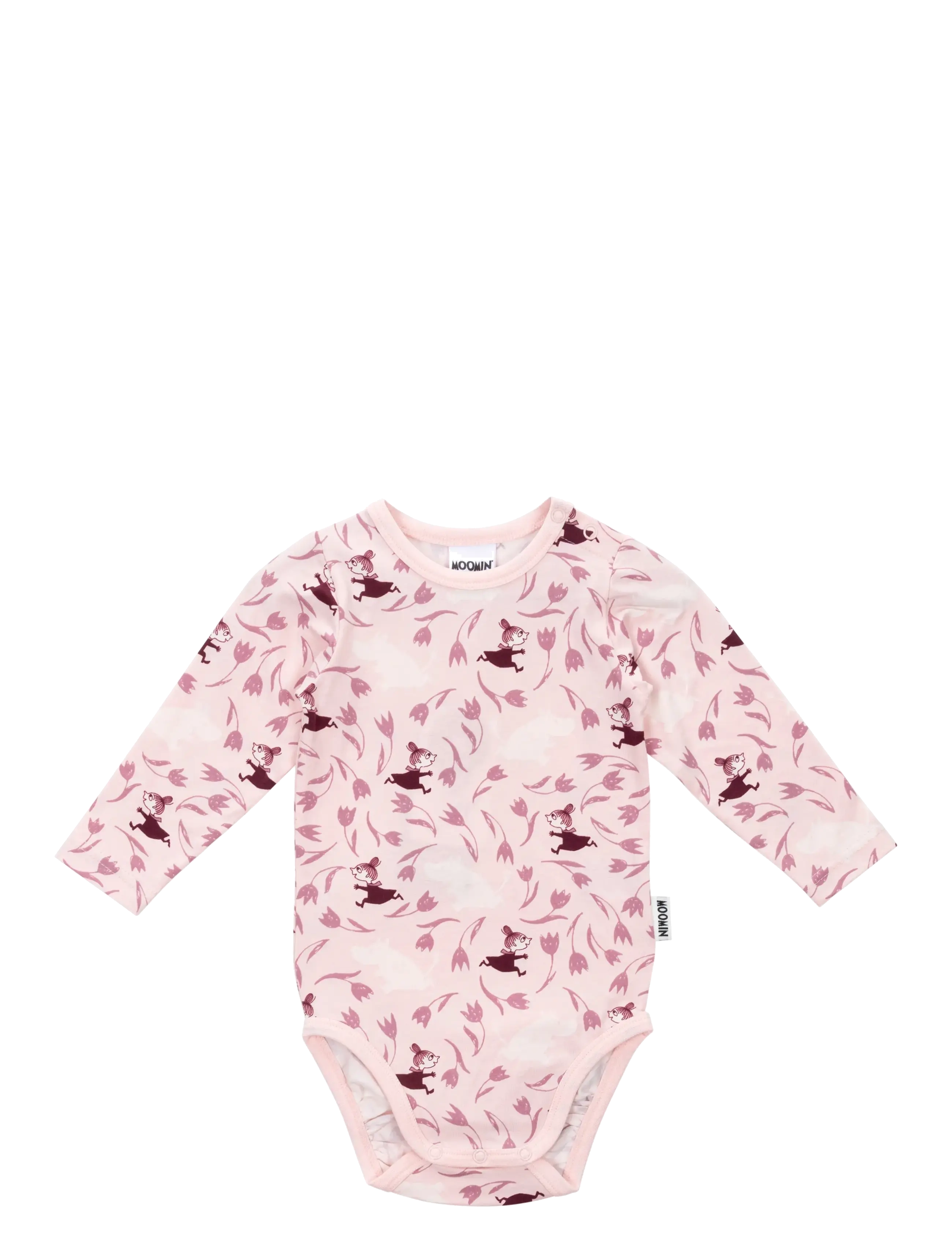 MOOMIN BLOMSTERLOPP BODY - Long-sleeved bodies - PINK / pink/rose