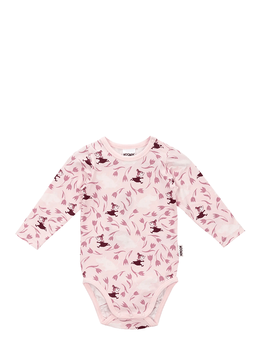 MOOMIN - BLOMSTERLOPP BODY - langärmelige bodys - pink - 1