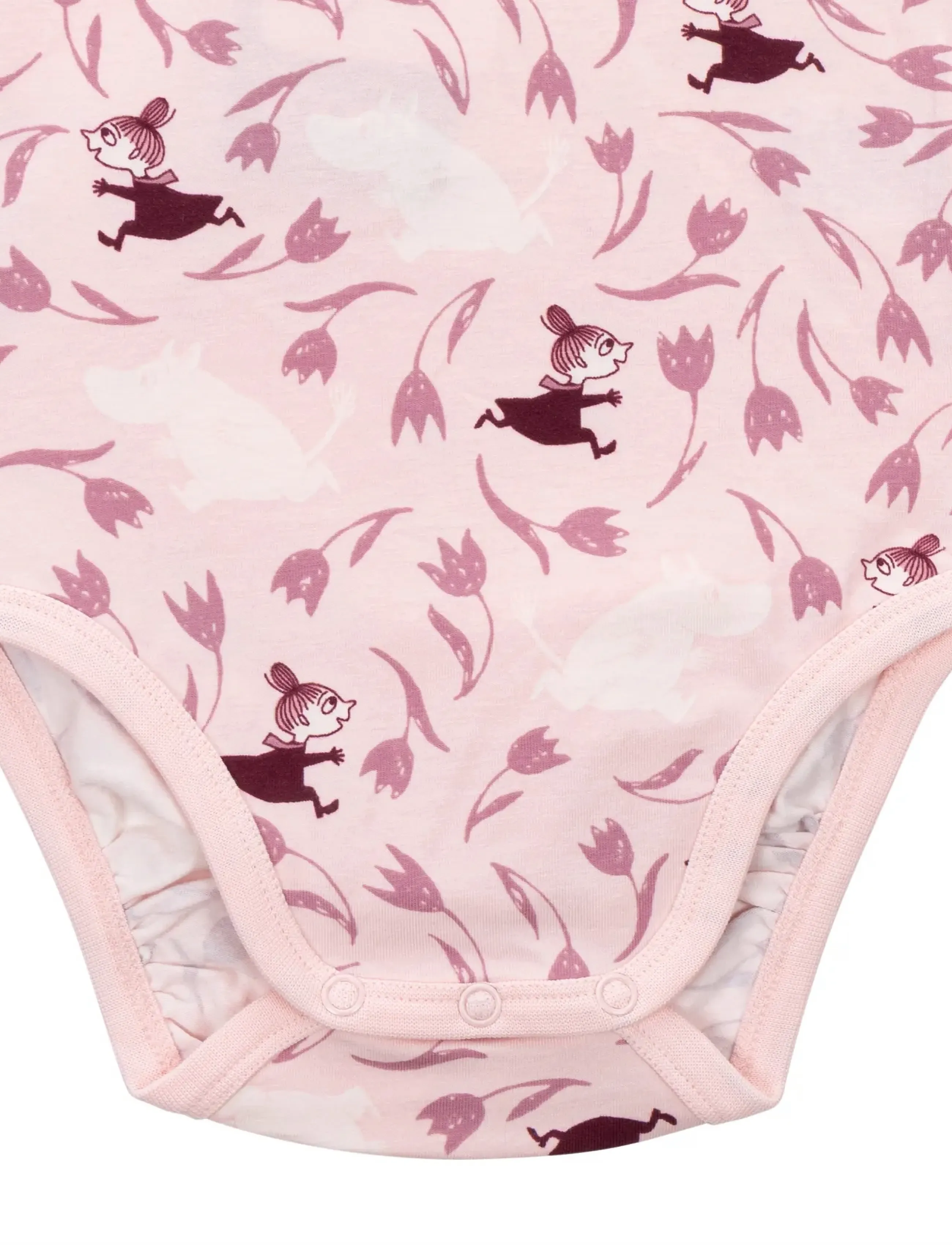 MOOMIN - BLOMSTERLOPP BODY - long-sleeved bodies - pink - 4