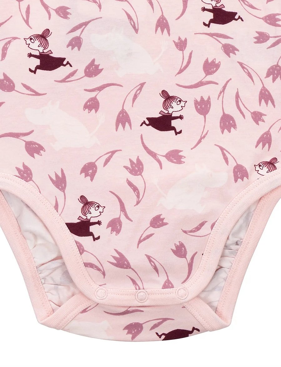 MOOMIN - BLOMSTERLOPP BODY - langärmelige bodys - pink - 4