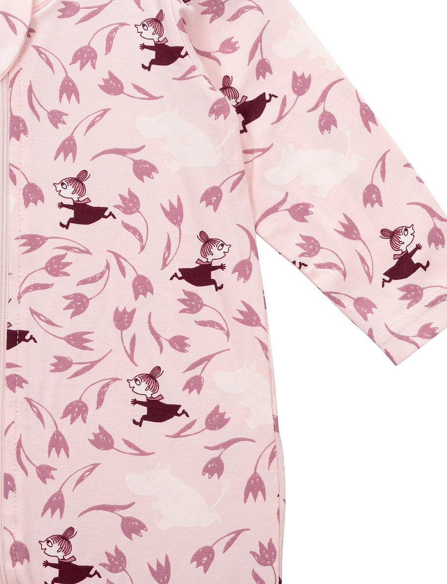 MUMIN - BLOMSTERLOPP PYJAMAS - natdragter - pink - 2