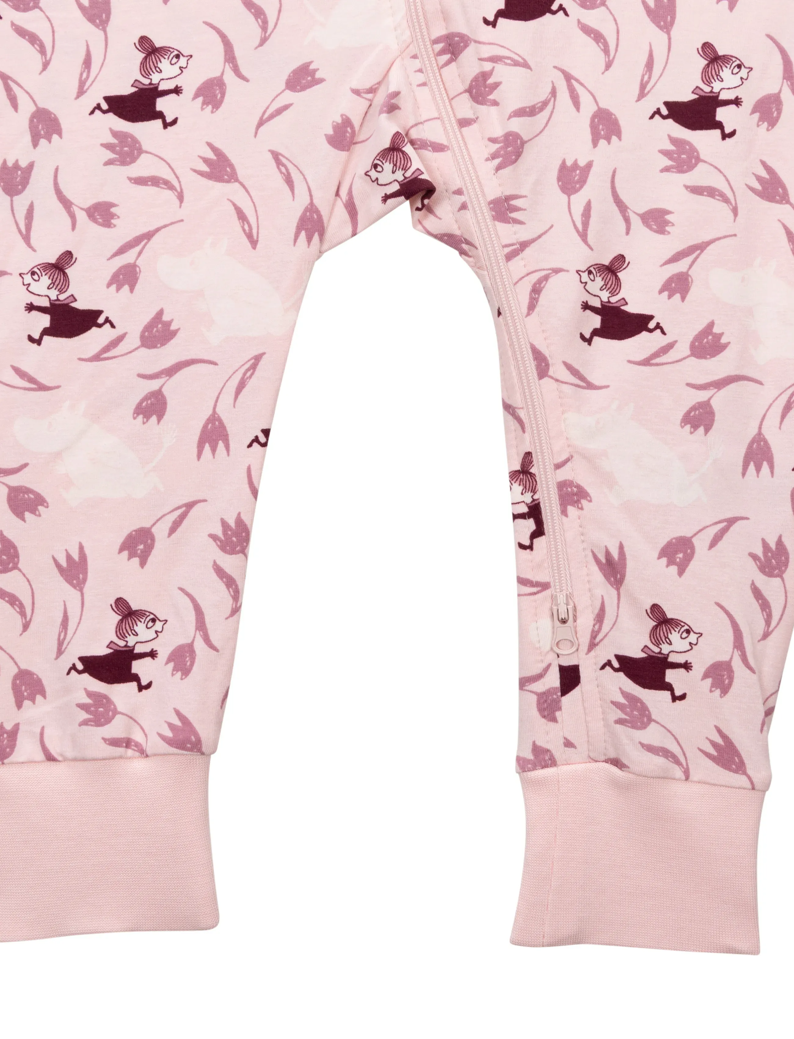 MUMIN - BLOMSTERLOPP PYJAMAS - natdragter - pink - 3