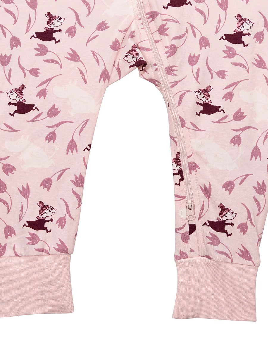 MUMIN - BLOMSTERLOPP PYJAMAS - natdragter - pink - 3