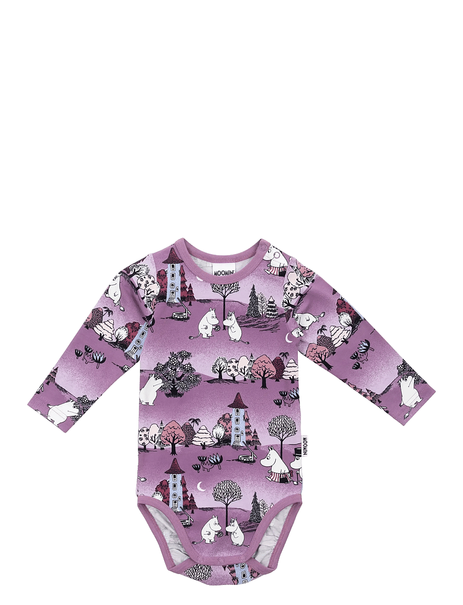 MUMIN - MÅNSKENSNATT BODY - langærmede bodyer - purple - 1