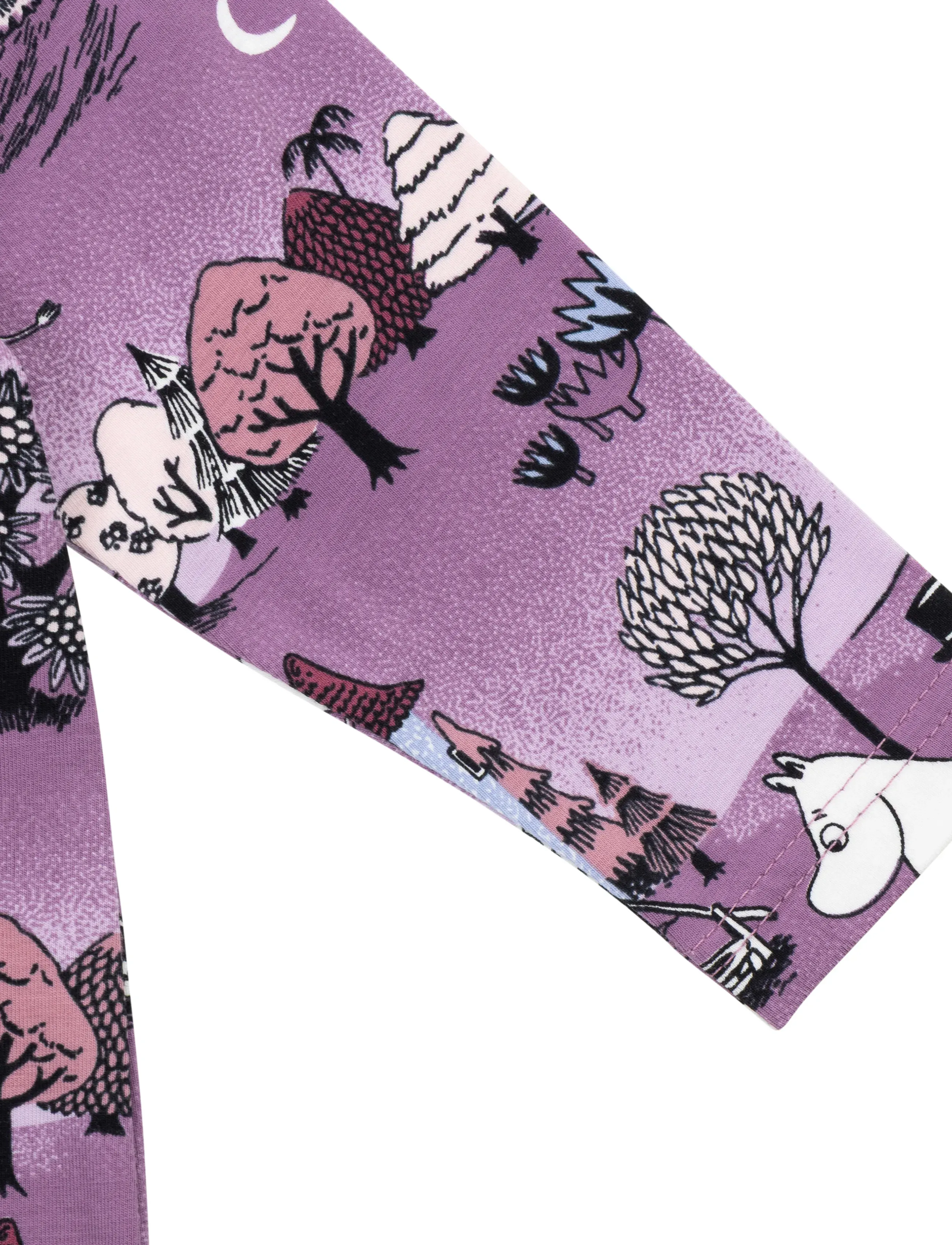 MUMIN - MÅNSKENSNATT PYJAMAS - natdragter - purple - 3