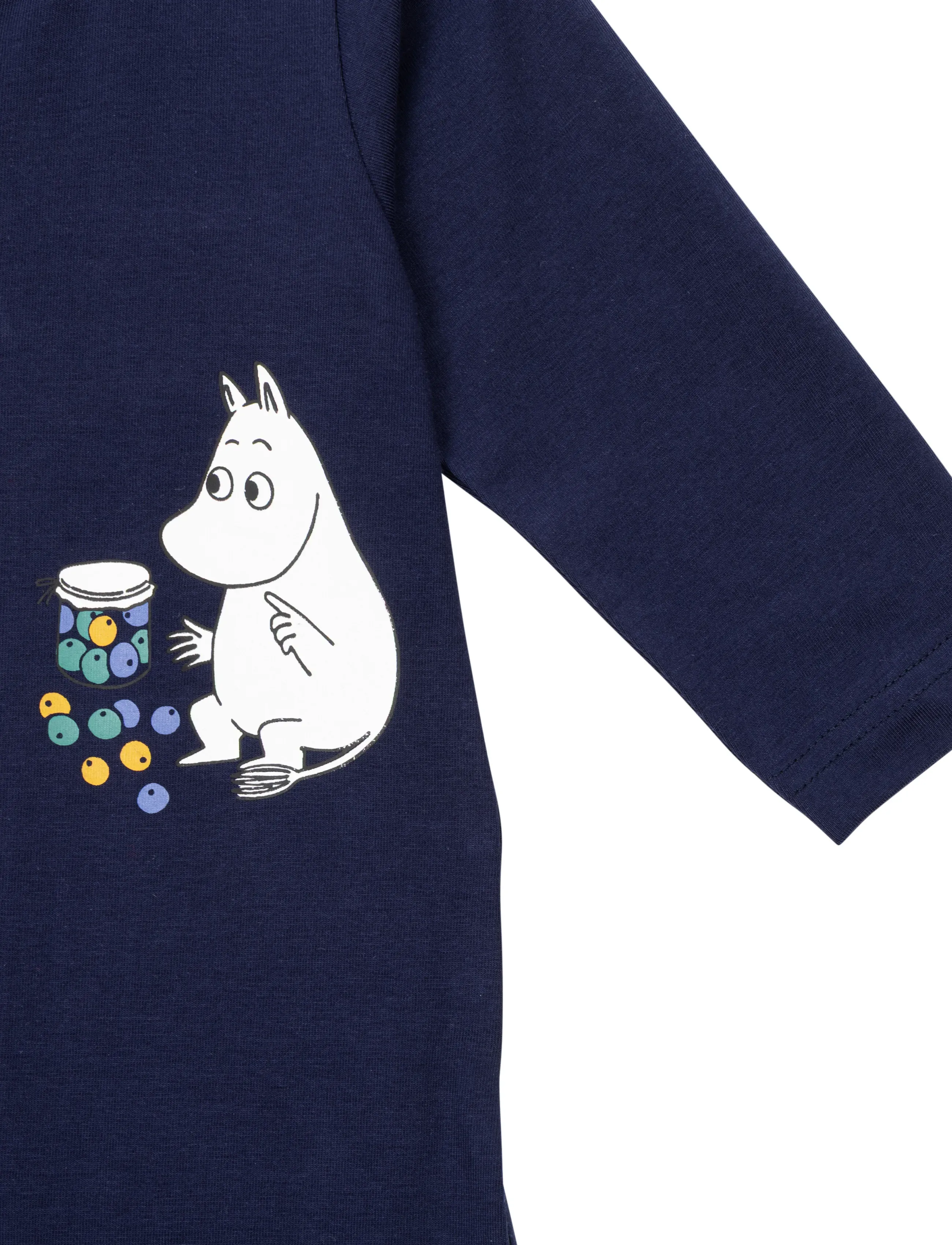 MUMIN - SYLTBURK PYJAMAS - natdragter - blue - 4
