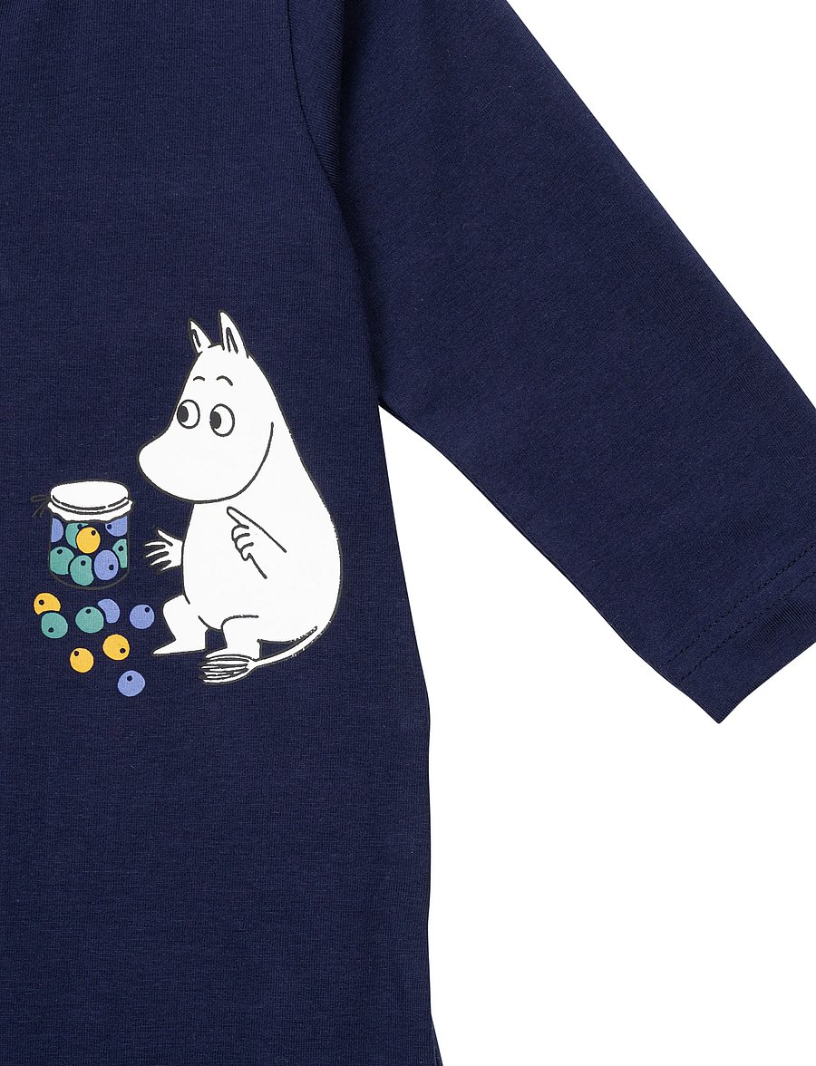 MUMIN - SYLTBURK PYJAMAS - natdragter - blue - 4