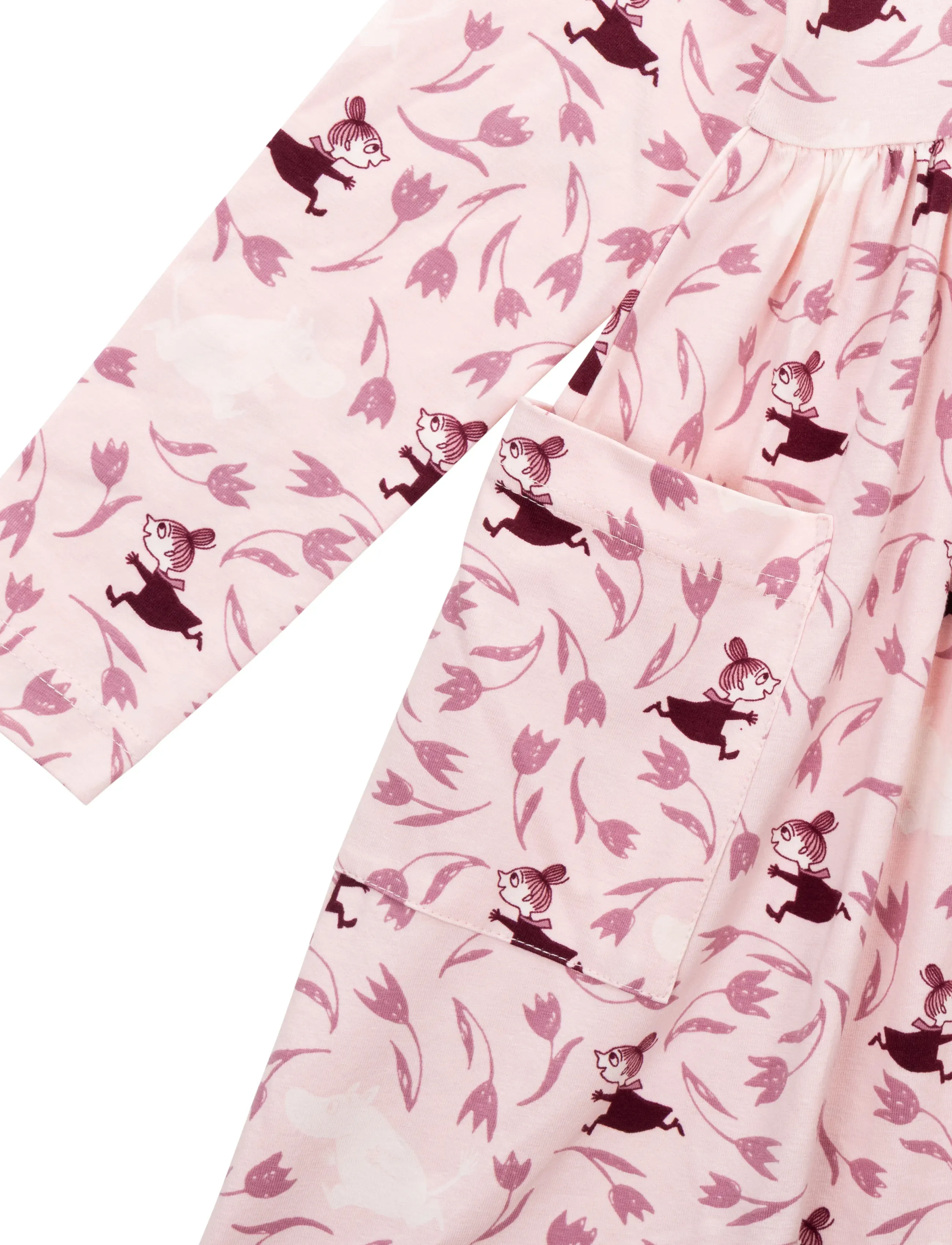 MOOMIN - BLOMSTERLOPP KLÄNNING - pink - 2