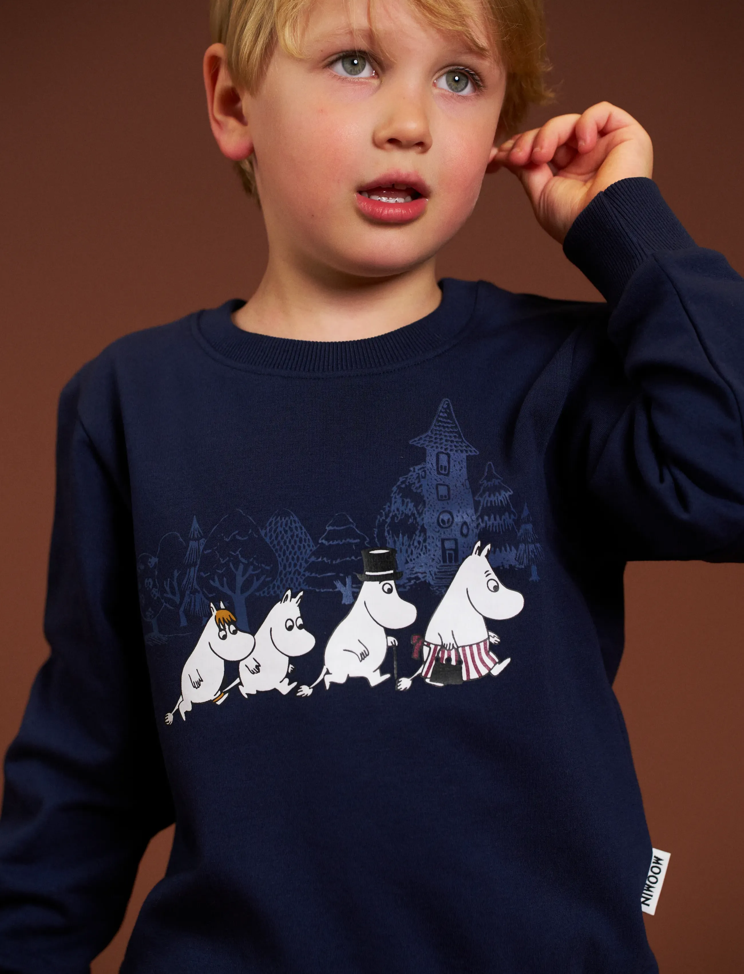 Martinex VANDRARNA COLLTRÖJA - Sweatshirts - BLUE / navy