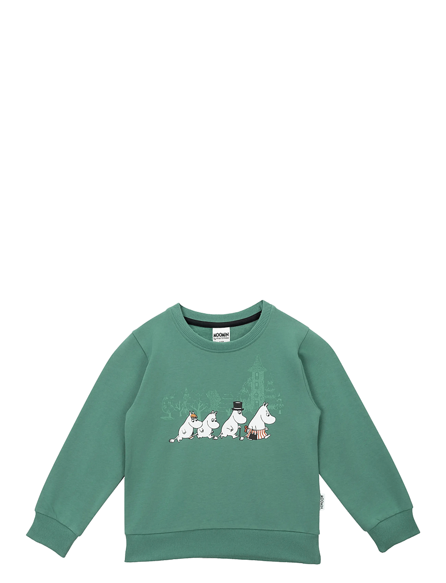 MOOMIN - VANDRARNA COLLTRÖJA - sweatshirts - green - 1