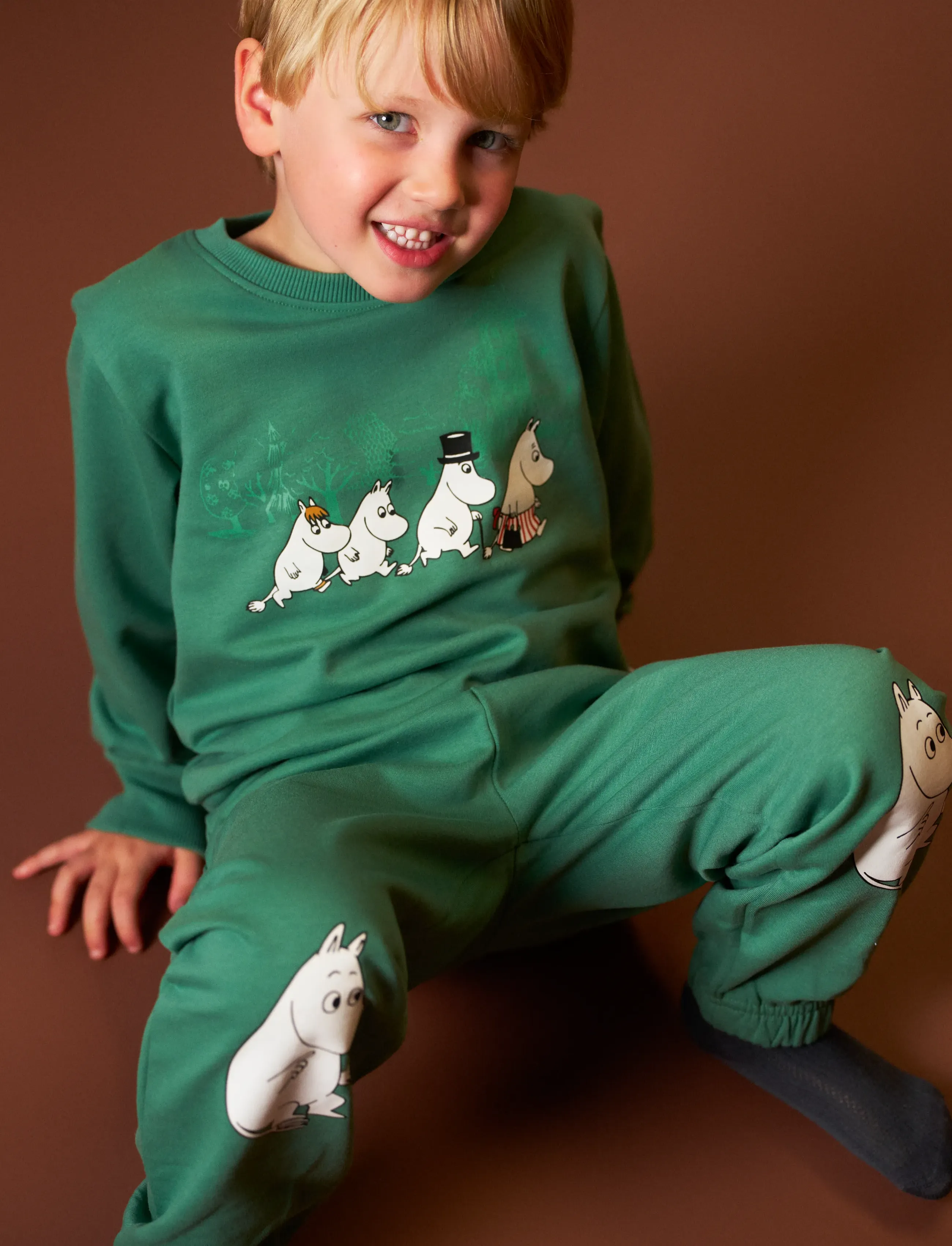 Martinex VANDRARNA COLLTRÖJA - Sweatshirts - GREEN / green