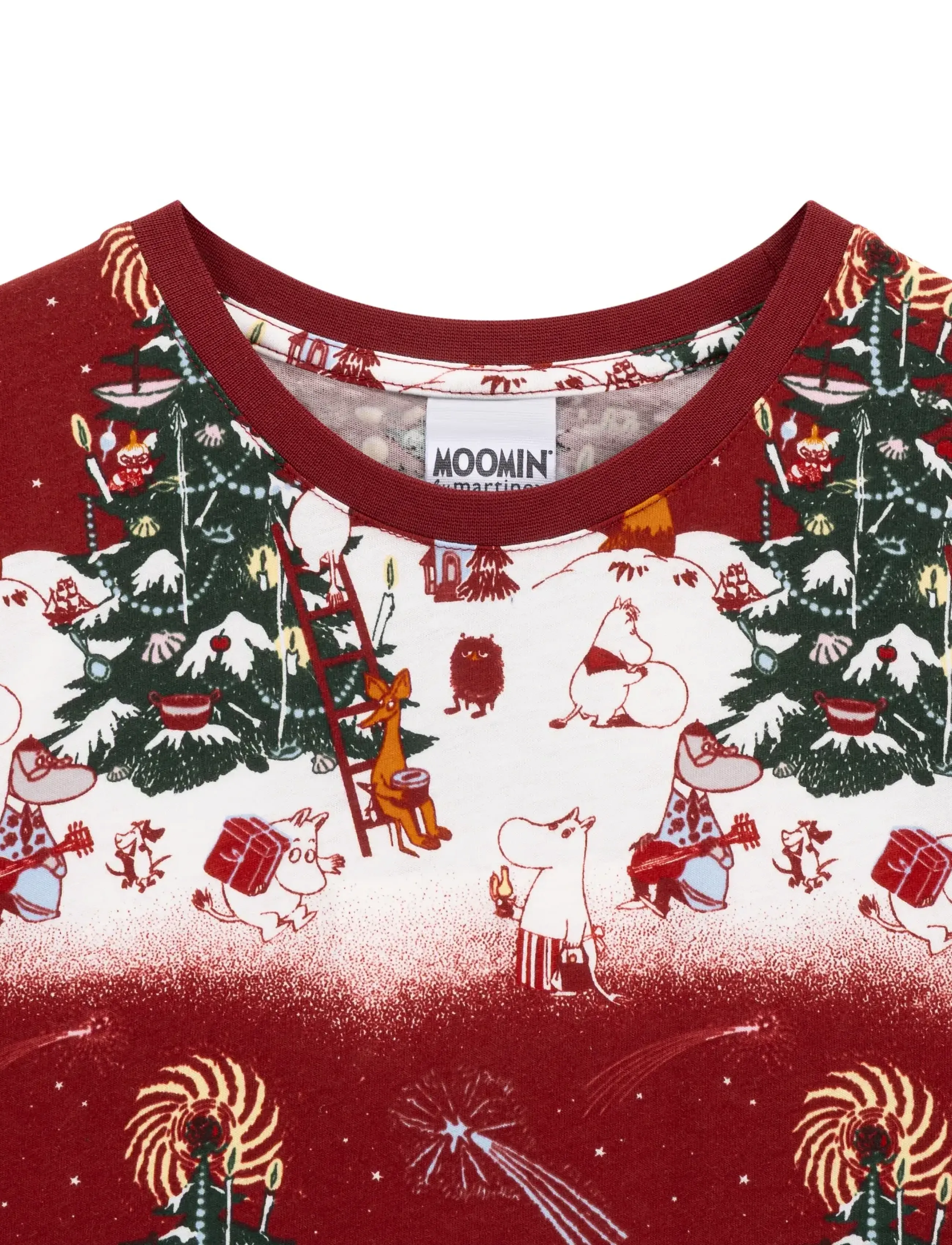MUMIN - JULNATT PYJAMAS - pyjamassæt - red - 3