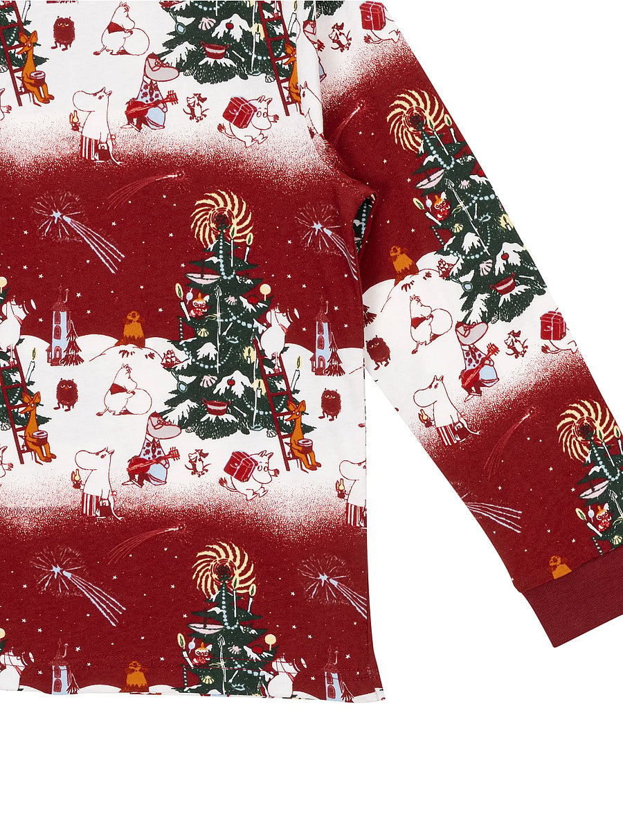MUMIN - JULNATT PYJAMAS - pyjamassæt - red - 4