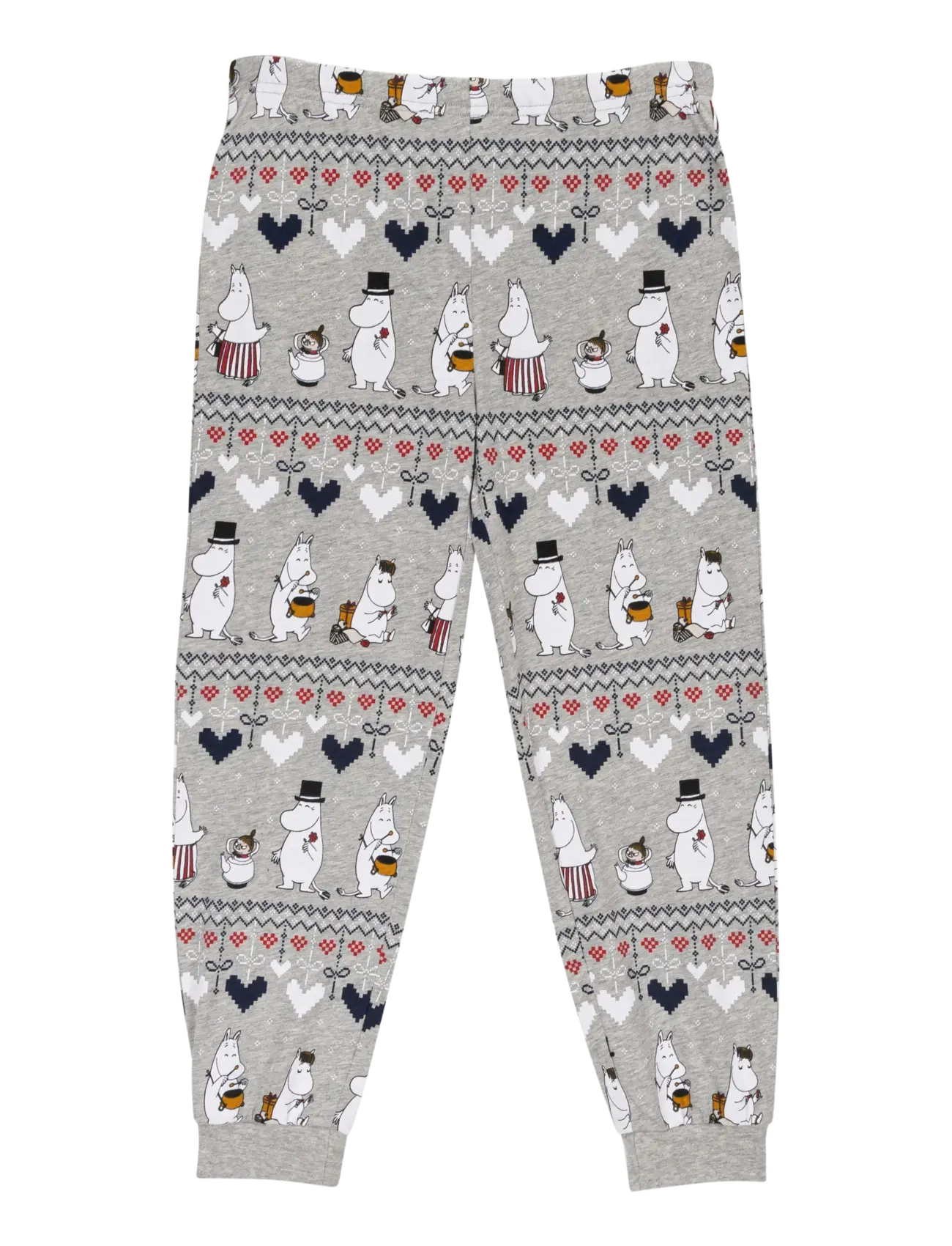 MUMIN - VINTERHJÄRTA PYJAMAS - pyjamassæt - grey - 3