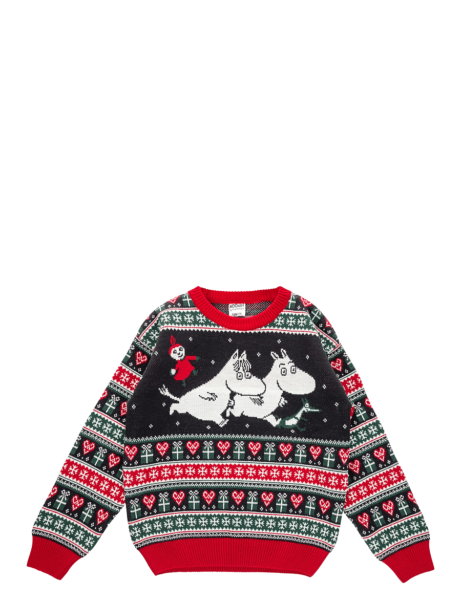 MUMIN - JUL STICKAD TRÖJA - trøjer - red - 1