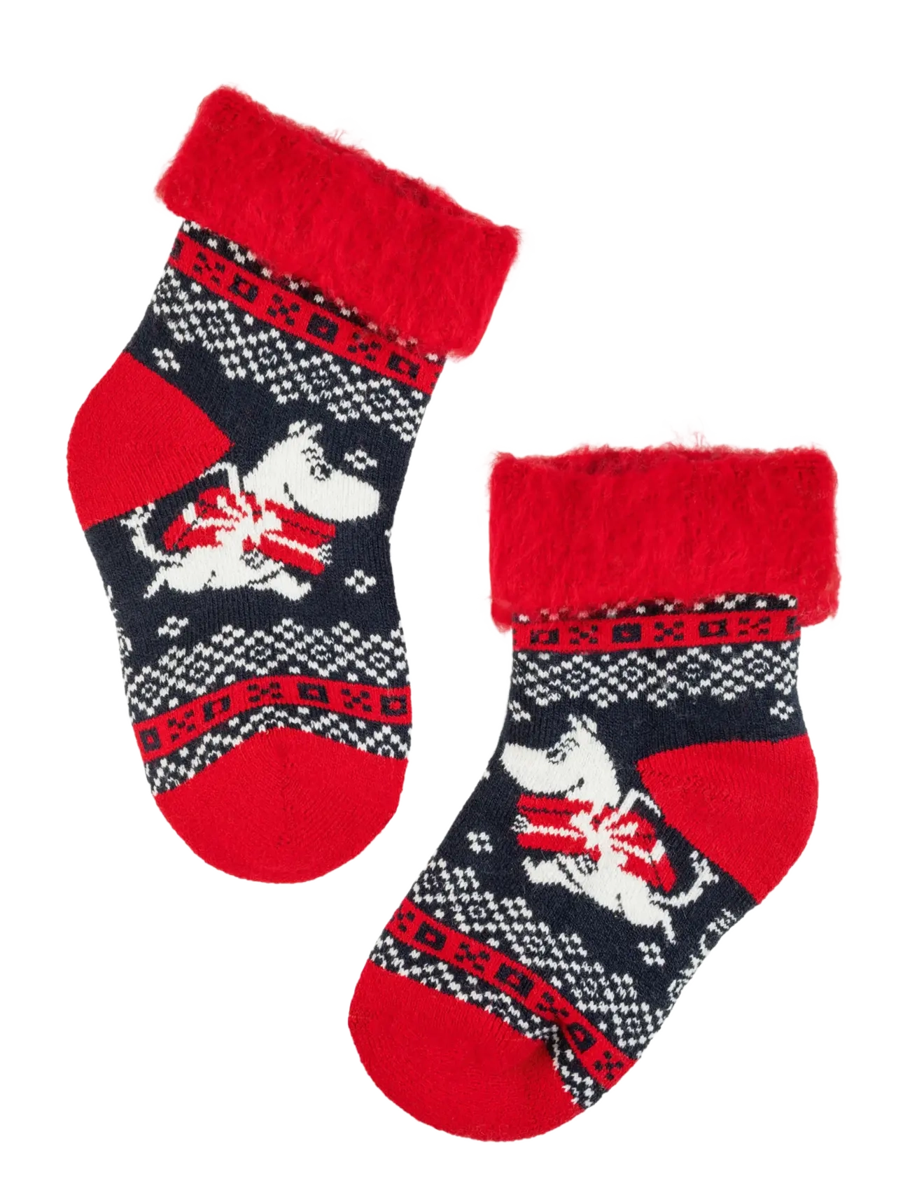 Martinex MOOMINTROLLET FLUFF.SOCKOR MB 31/34 - Strümpfe - BLUE / navy