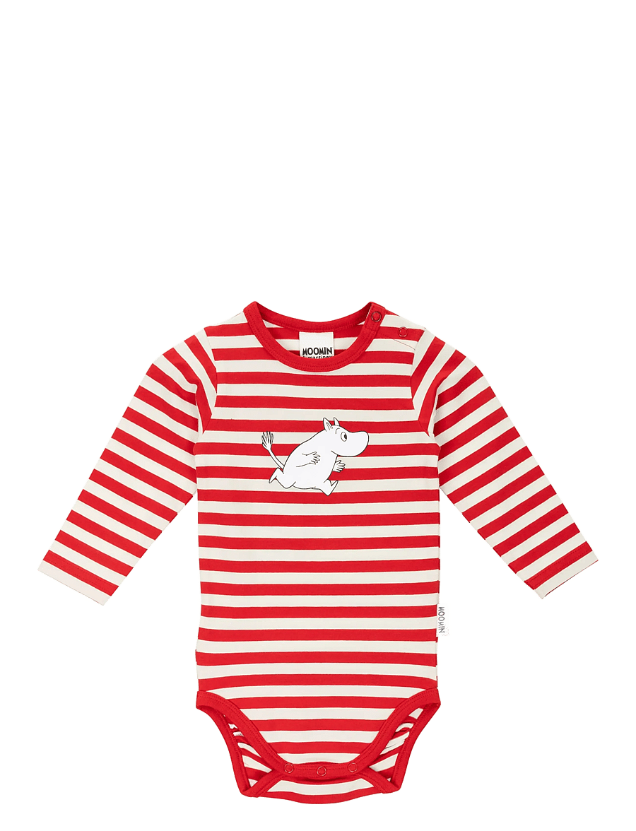 MOOMIN - RANDIG BODY - langärmelige bodys - red - 1