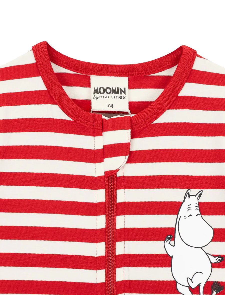 MUMIN - RANDIG PYJAMAS - natdragter - red - 1