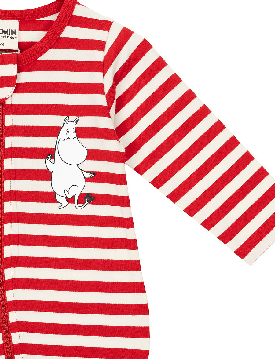 MUMIN - RANDIG PYJAMAS - natdragter - red - 2