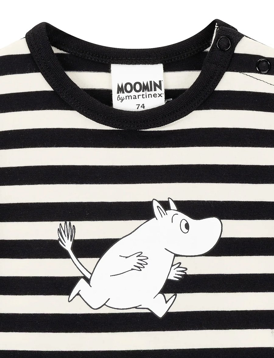 MOOMIN - RANDIG BODY - langärmelige bodys - black - 2