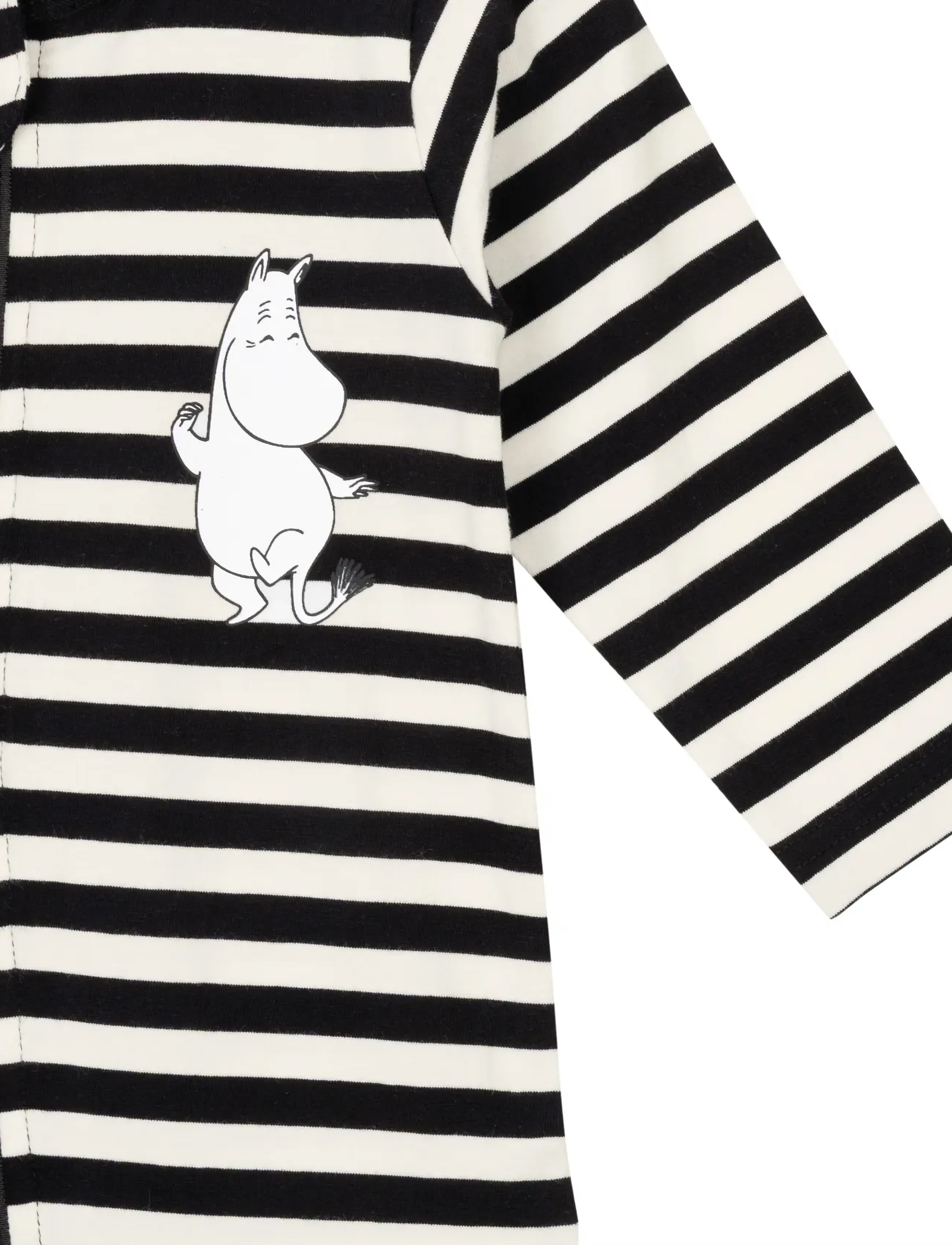 MUMIN - RANDIG PYJAMAS - natdragter - black - 2