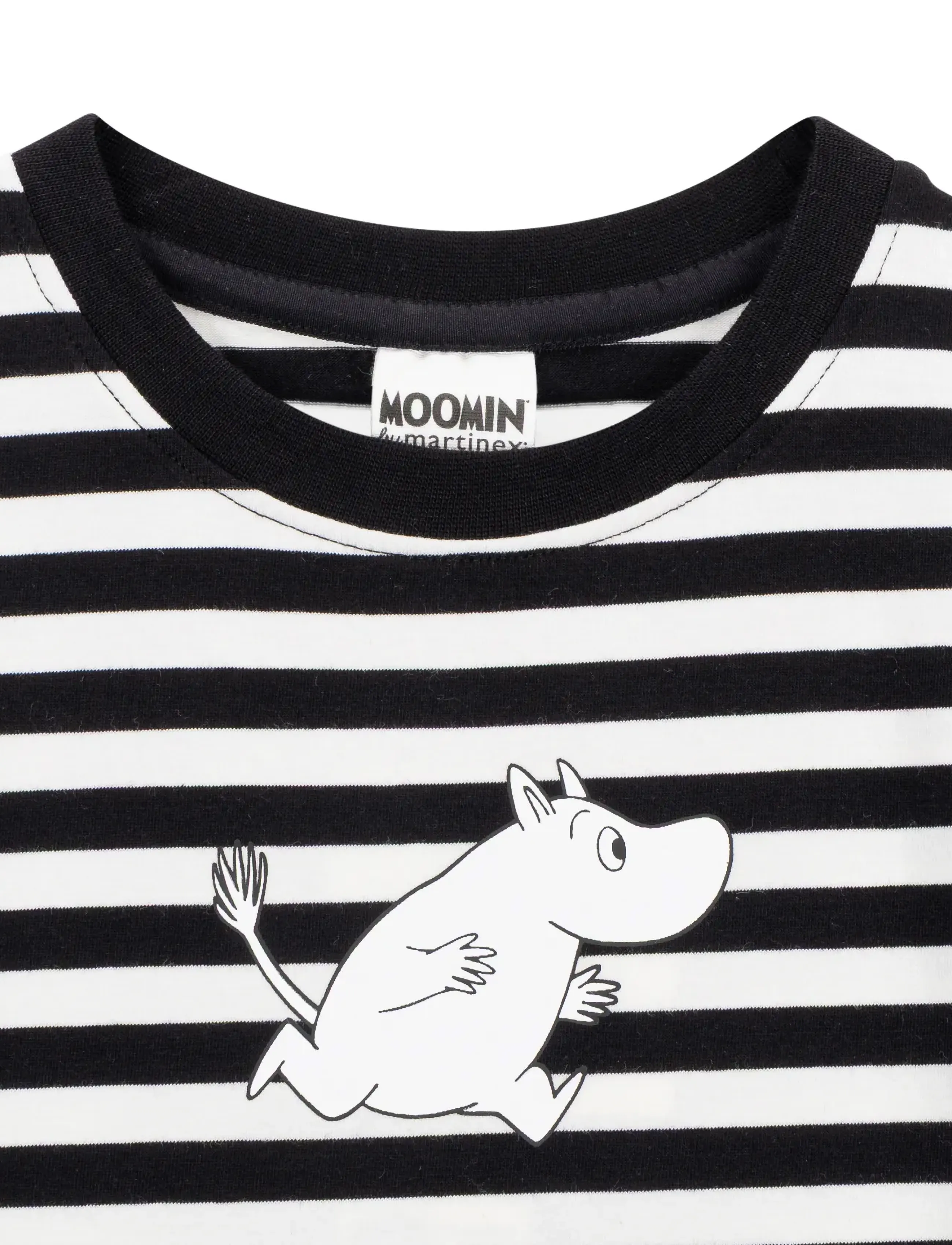 MOOMIN - RANDIG TRÖJA - langärmelig - black - 2
