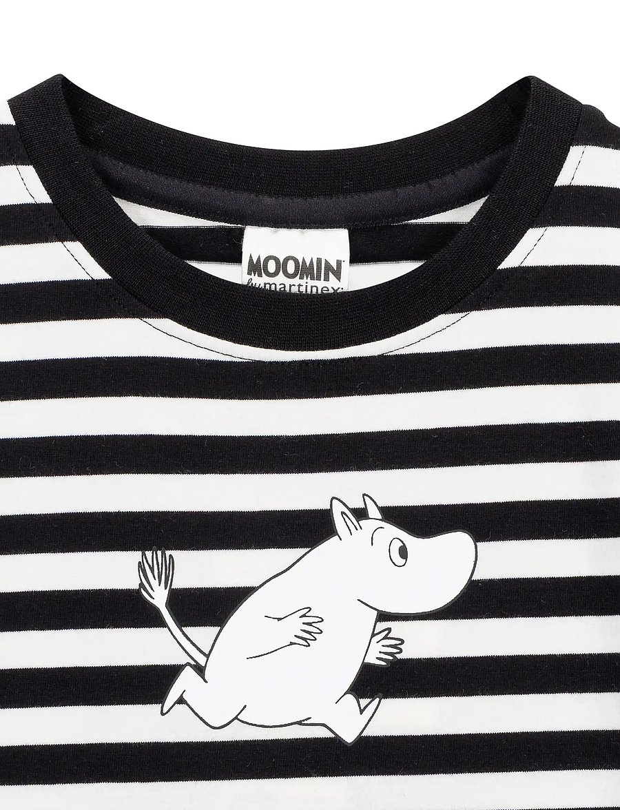 MOOMIN - RANDIG TRÖJA - langärmelig - black - 2