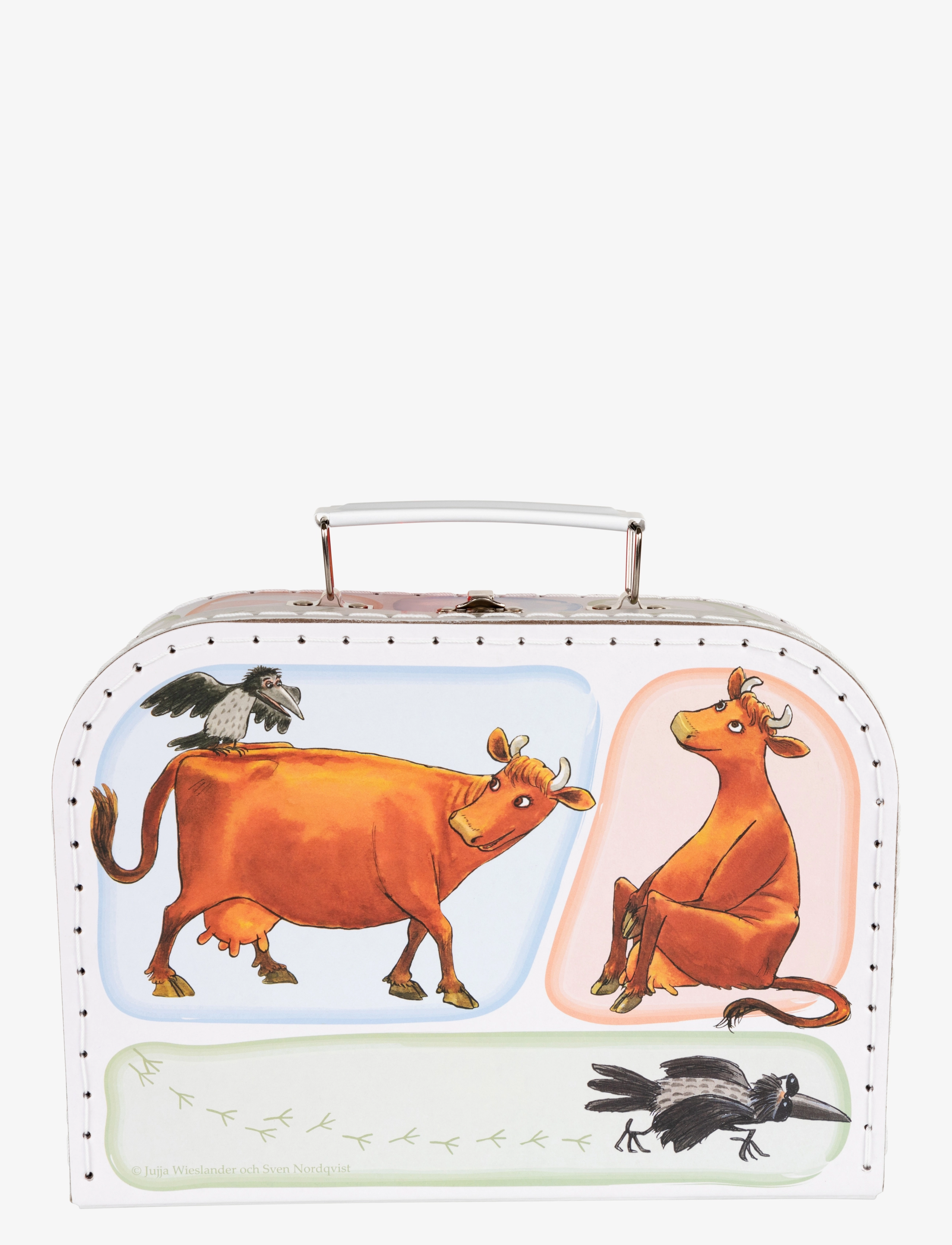 Mamma Mu Cow Paper Case, Medium Size, Opbevaringskasse, Multi/mønstret, Str: ONE SIZE