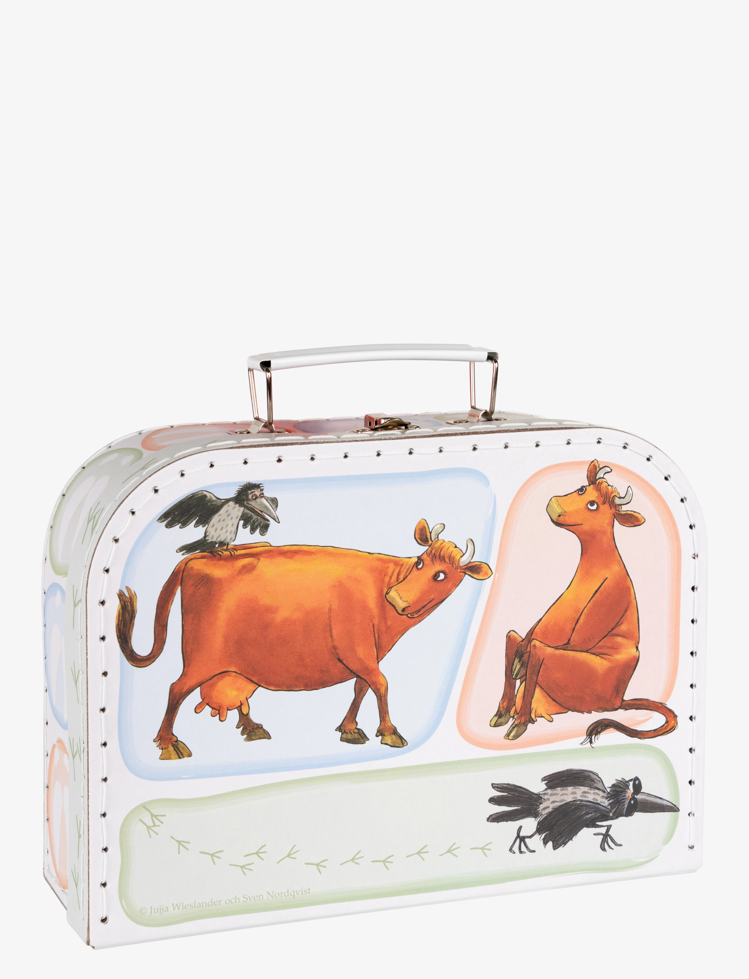 Mamma Mu - Cow paper case, Medium size - podróż - orange - 2