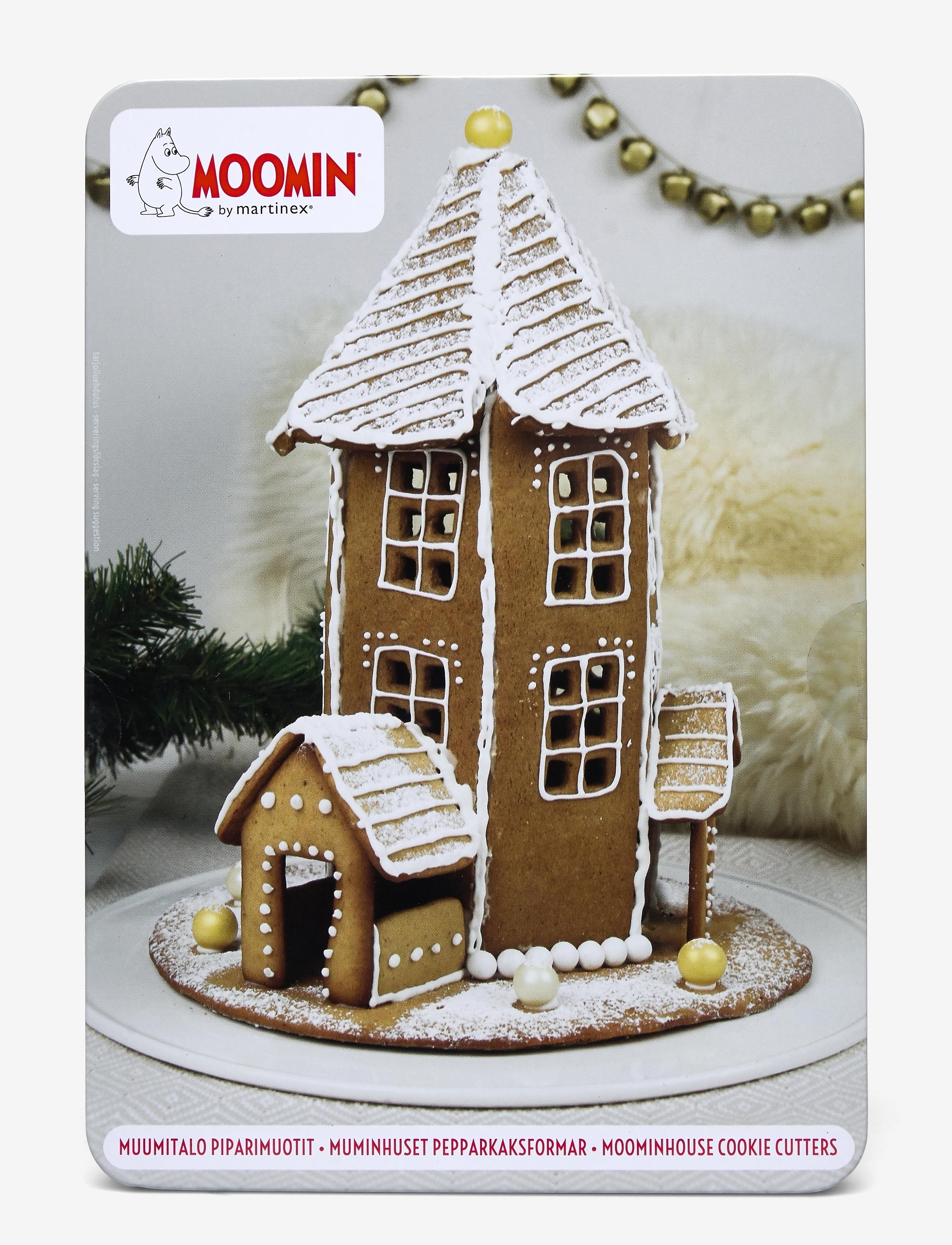 MARTINEX Moomin House Cookie Cutter Patterned - One Size - Kinder