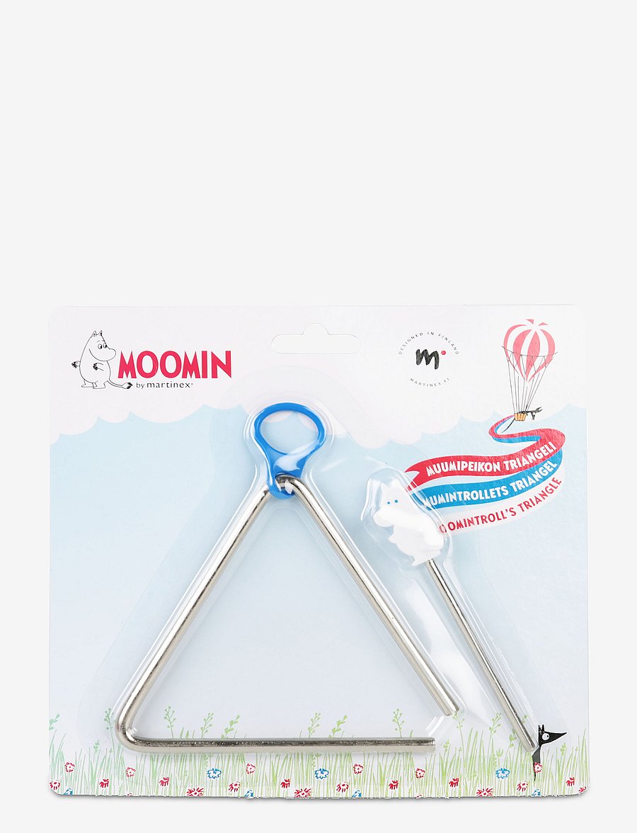 MOOMIN - MOOMIN METALLIC TRANGLE WITH STICK - musikinstrument - multi-coloured - 0