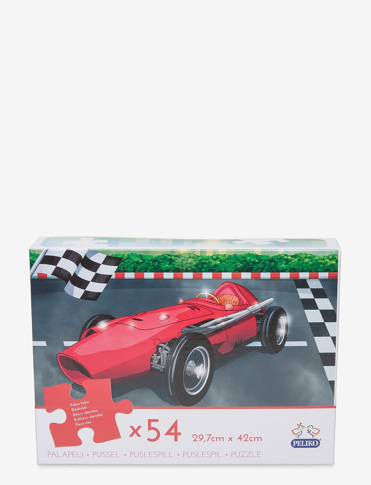 Martinex - 54 PUZZLE RACE CAR - multi-coloured - 0