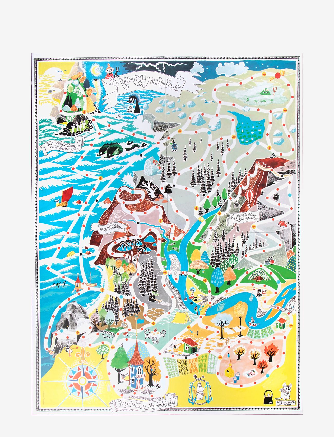 MUMIN - MUMINSPELET - brädspel - multi-colour - 3