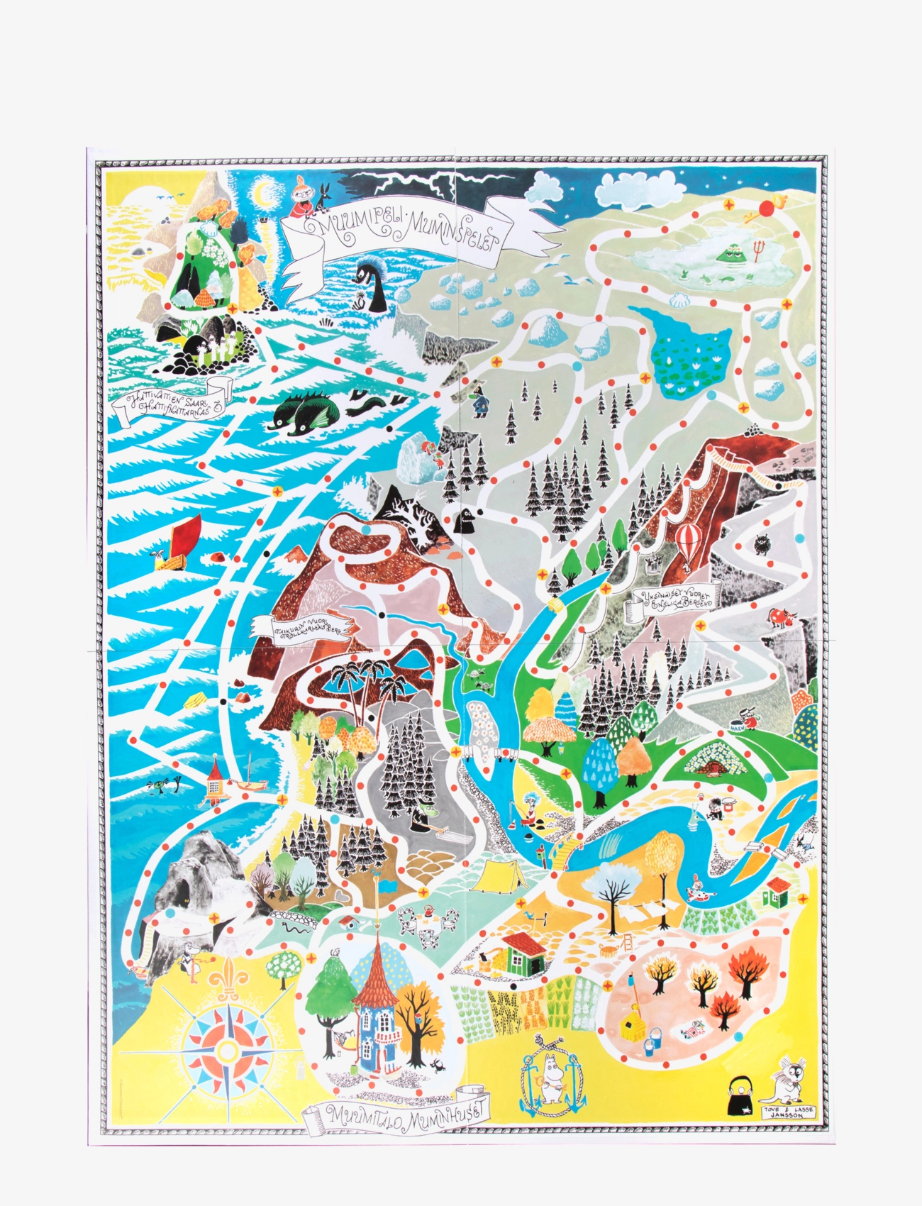 MUMIN - MUMINSPELET - spel - multi-colour - 3